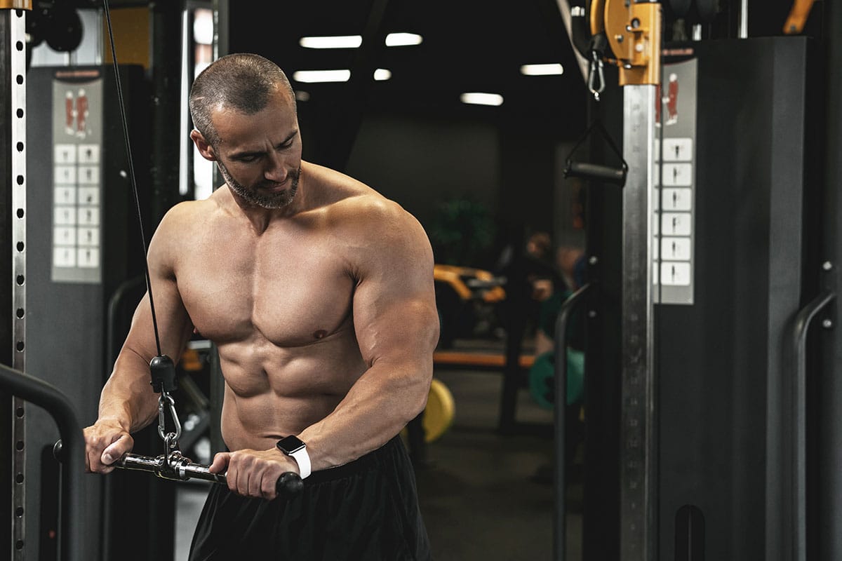 Tricep cable pushdown